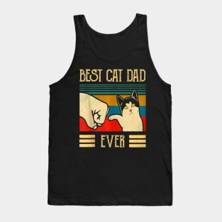 Best Cat Dad Ever Fist Bump Best Cat Dad Ever Tank Top